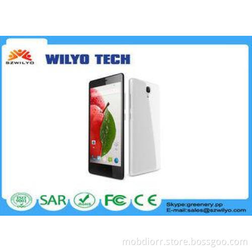 WA128 White 5.5inch 4g Lte Smartphones Unlocked 4g Dual Cam